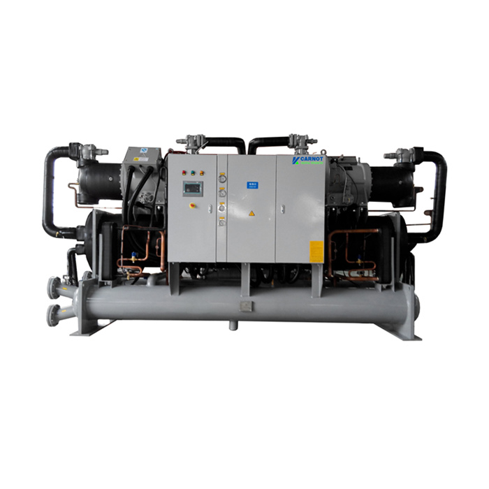 徐州制冷設備冷水機,徐州風冷水機,水冷螺桿式冷水機組-雙機